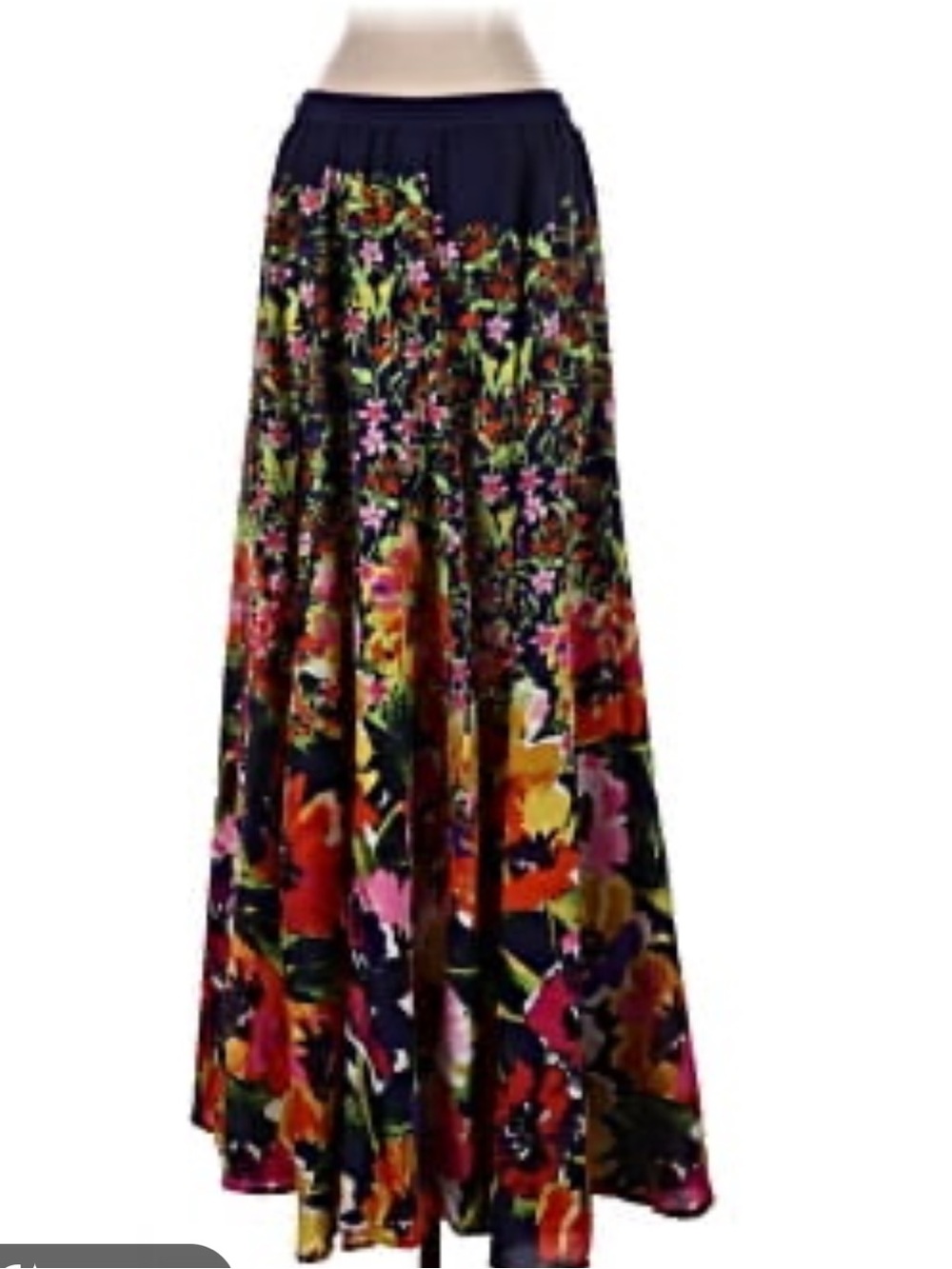 Floral Maxi Skirt - Cupic